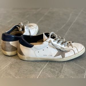 Golden Goose Superstar Sneakers. Barely worn. Size 42